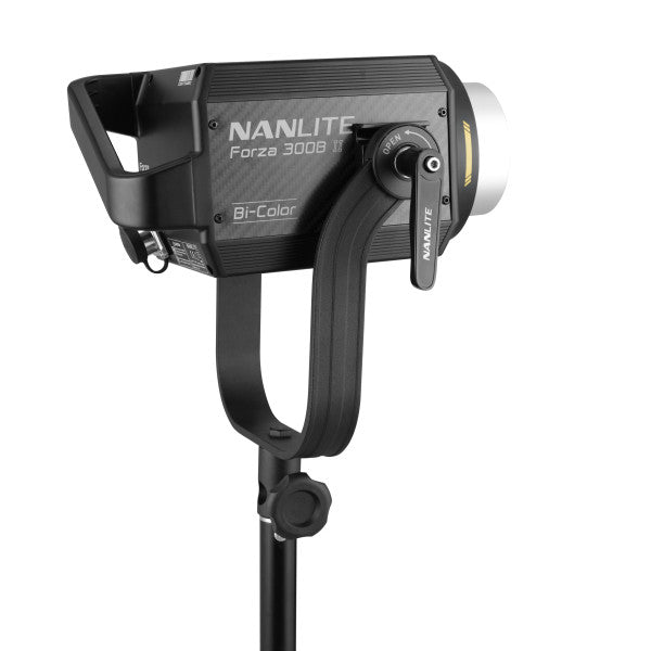 Nanlite Forza 300B II Spotlight incl. AC-DC power supply, Bowens mount, stand clamp and case from www.thelafirm.com