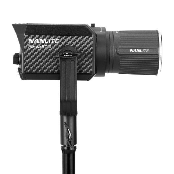 Nanlite Forza 60 II Spotlight incl. reflector,    AC, DC battery grip, Bowens adapter and case from www.thelafirm.com