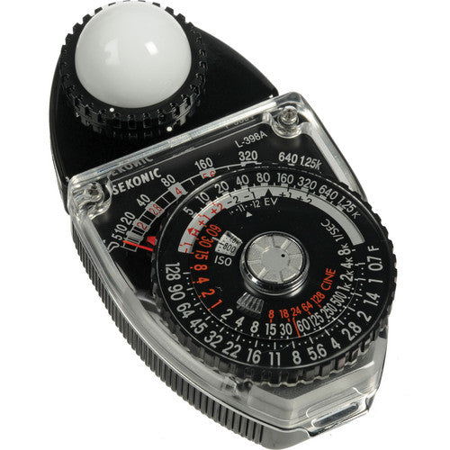 Sekonic L-398A Studio Deluxe III Analog Light Meter from www.thelafirm.com