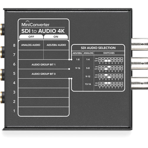 Mini Converter - SDI to Audio 4K from www.thelafirm.com