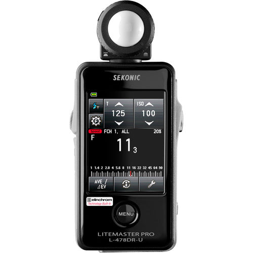 Sekonic LiteMaster Pro L-478DR-U-EL Light Meter for Elinchrom Skyport System from www.thelafirm.com