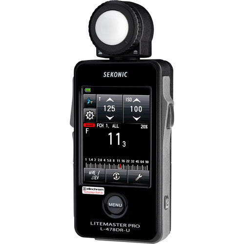 Sekonic LiteMaster Pro L-478DR-U-EL Light Meter for Elinchrom Skyport System from www.thelafirm.com