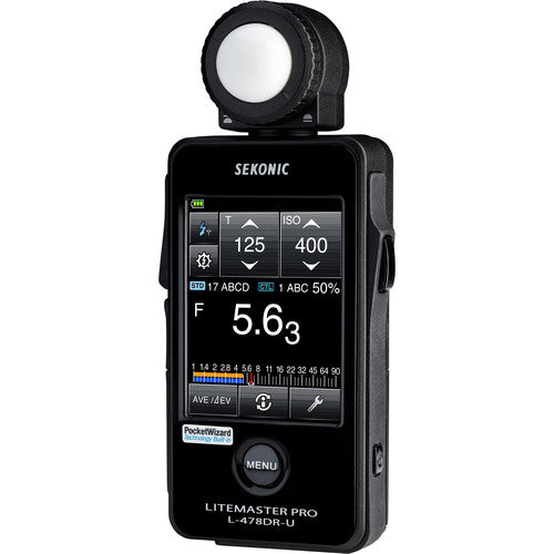 Sekonic LiteMaster Pro L-478DR-U Light Meter for PocketWizard System from www.thelafirm.com