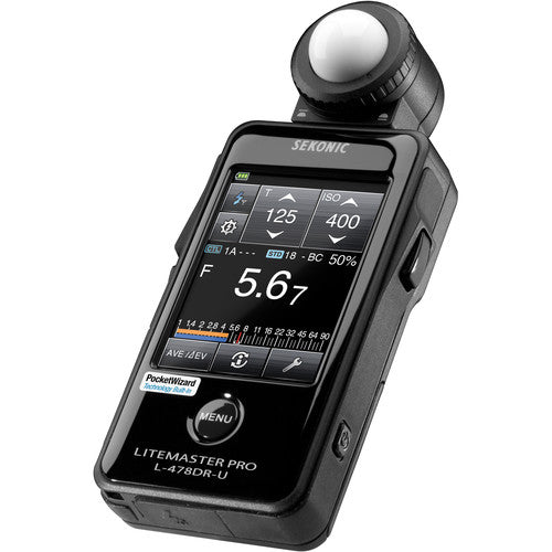 Sekonic LiteMaster Pro L-478DR-U Light Meter for PocketWizard System from www.thelafirm.com