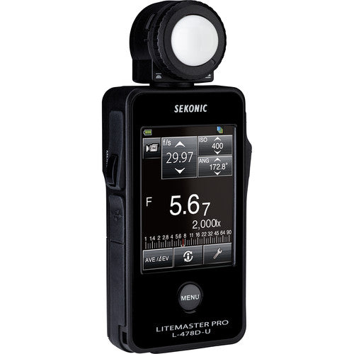 Sekonic LiteMaster Pro L-478D-U Light Meter from www.thelafirm.com