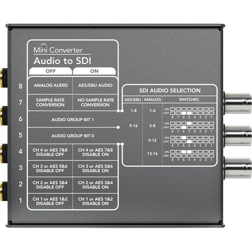 Mini Converter - Audio to SDI 2 from www.thelafirm.com