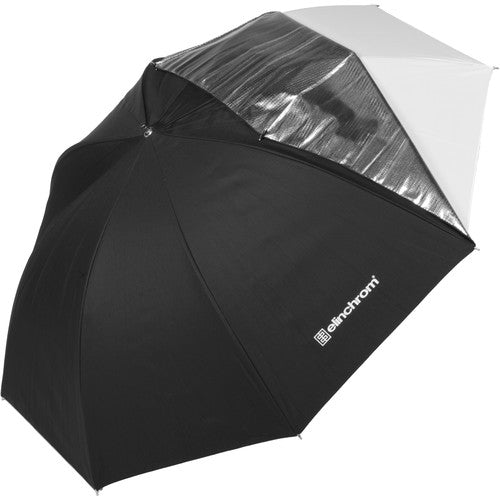 Elinchrom 33in Shallow Umbrella - White/Translucent from www.thelafirm.com