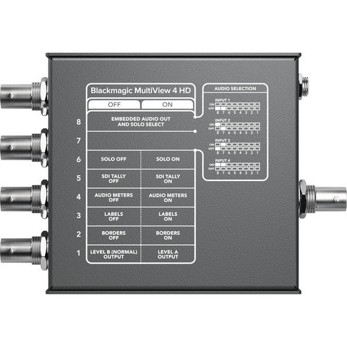 Blackmagic MultiView 4 HD from www.thelafirm.com