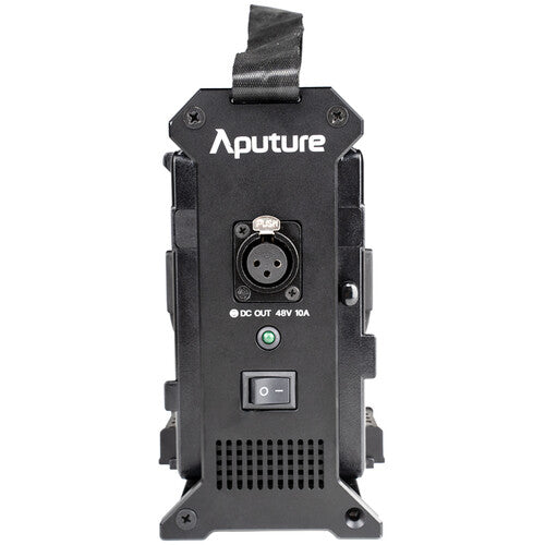 Aputure 2-Bay Battery Power Station (A-Mount) from www.thelafirm.com