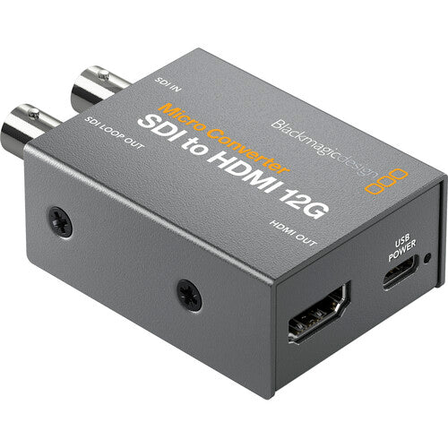 Micro Converter SDI to HDMI 12G PSU from www.thelafirm.com