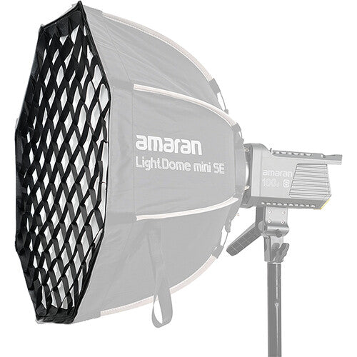 Amaran Light Dome Mini SE Light Control Grid from www.thelafirm.com