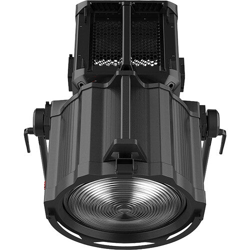 Motorized F14 Fresnel with Flight Case from www.thelafirm.com