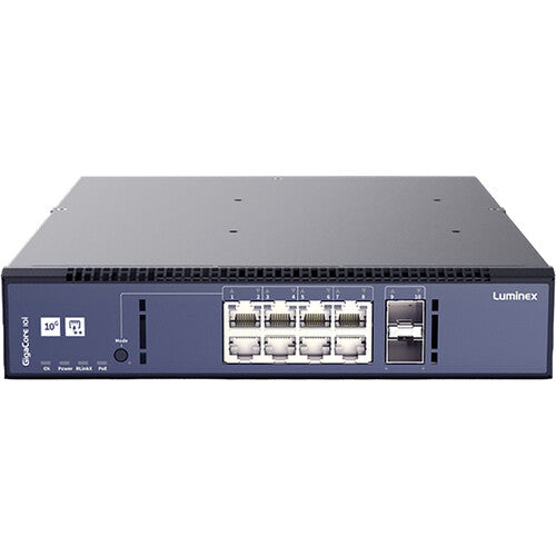 Luminex-GigaCore-10i-10Gb---8x1G---2x10GSFP----PoE--