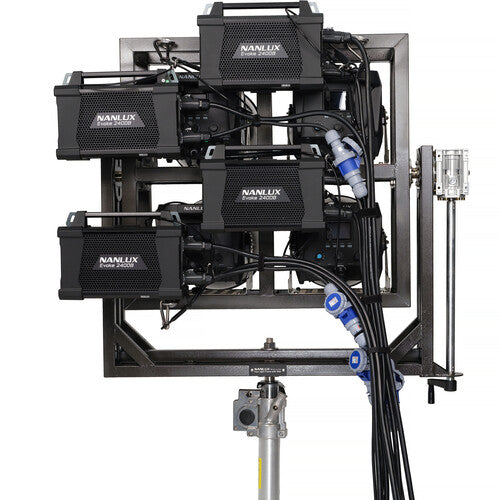 4-UP FRAME MOUNT For 4- EV 2400B only w/ Tilt Yoke | The LA Firm
