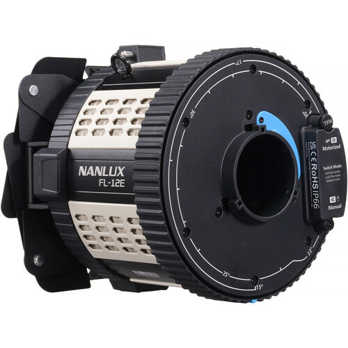 Nanlux FL-12E FE Mount Motorized Fresnel Lens 15°-35° | The LA Firm