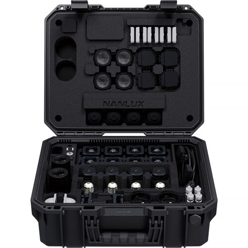 NANLUX Evoke 5C LED Full-color Spot Light 8 Kit with Protector Case | The LA Firm