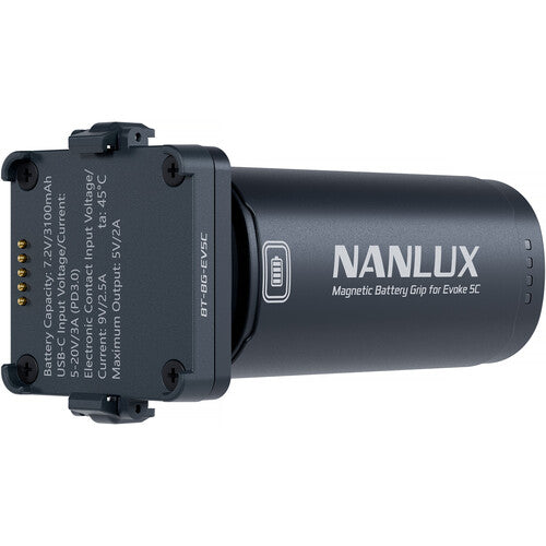 NANLUX BT-BG-EV5C Evoke 5C Magnetic Battery Grip | The LA Firm