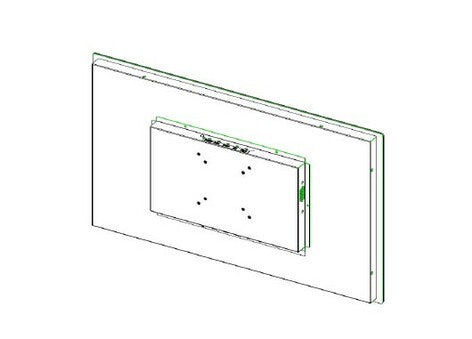 25 in LCD multi-touch monitor, 4K (industrial grade for use with Win10 consoles) from www.thelafirm.com