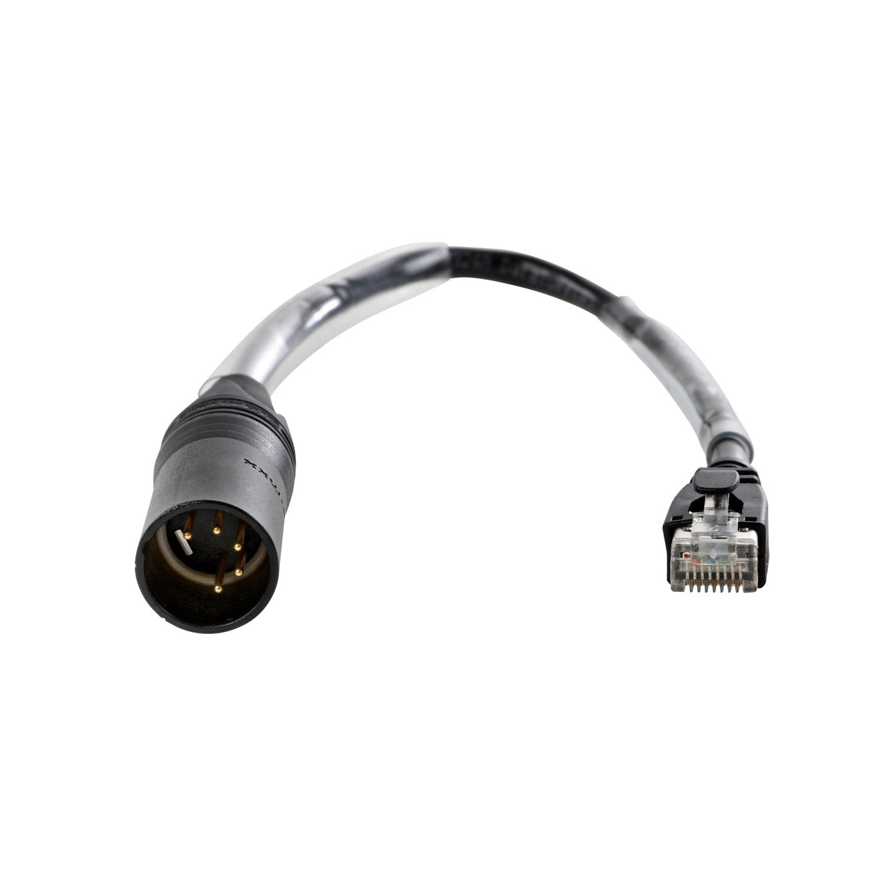 DMX 5-Pin Male (Plug) XLR to Ethernet Adapter
 from www.thelafirm.com