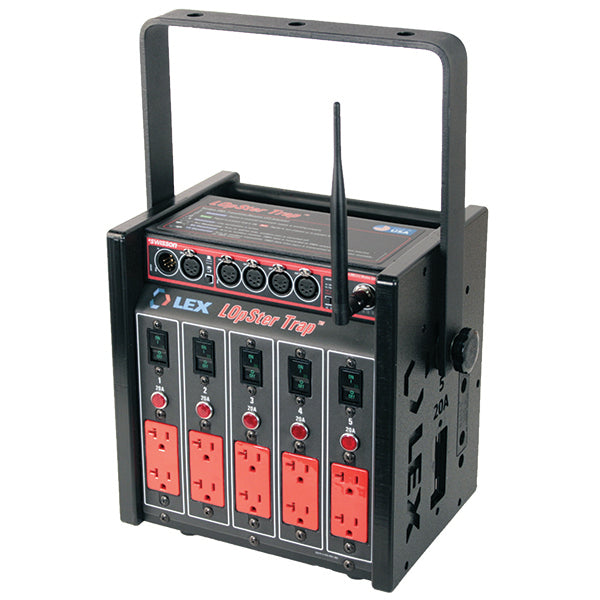 100 Amp LOpSter™ Lunchbox, Wireless DMX from www.thelafirm.com