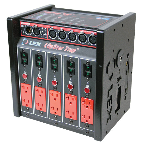 101 Amp LOpSter™ Lunchbox, RDM Splitter from www.thelafirm.com