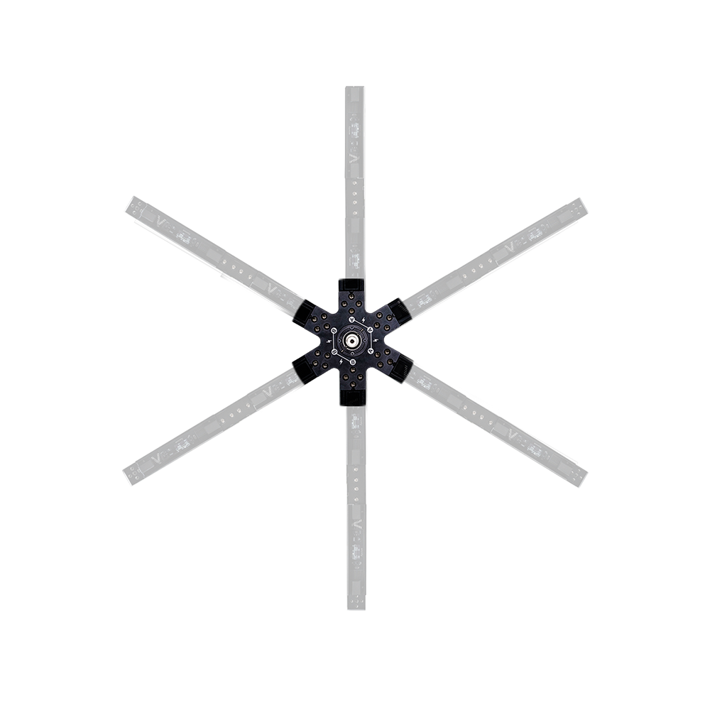 Aputure INFINIBAR Connectors - 6-Way Flat (Active) Lighting Accessory | The LA Firm