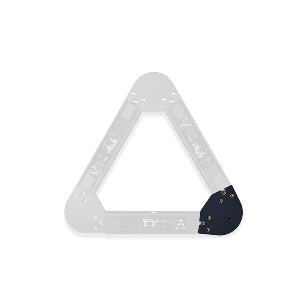 Aputure INFINIBAR Connectors - Triangle Flat (Active) Lighting Accessory | The LA Firm