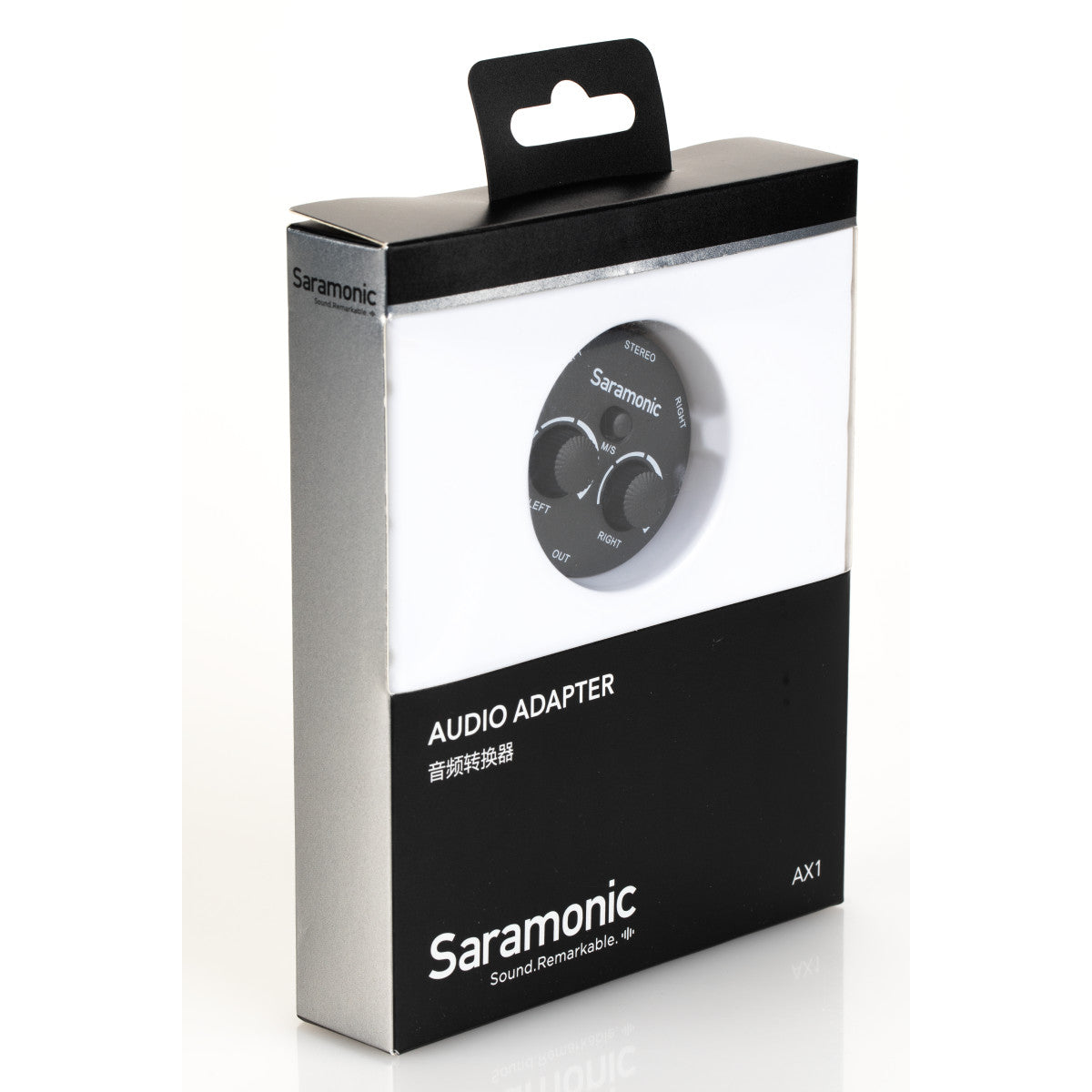 AX1 Miniature 2-Channel 3.5mm Microphone & Audio Mixer for Cameras, Mobile Devices, Computers & more| The LA Firm 