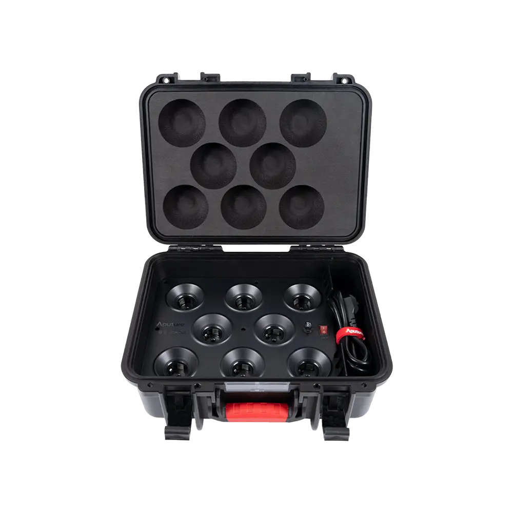 Aputure B7C 8 Light Charging Case Lighting Accessory | The LA Firm