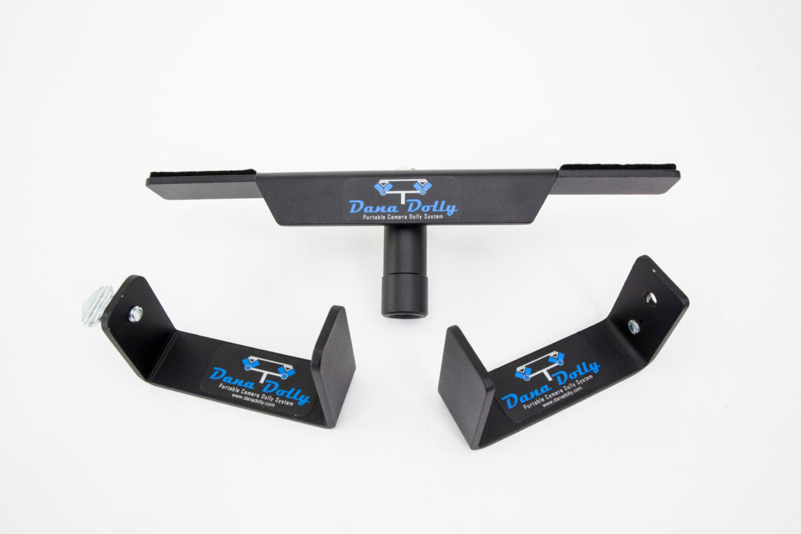 Dana Dolly Anti-Tip Bracket Kit with brackets and center support for long track runs