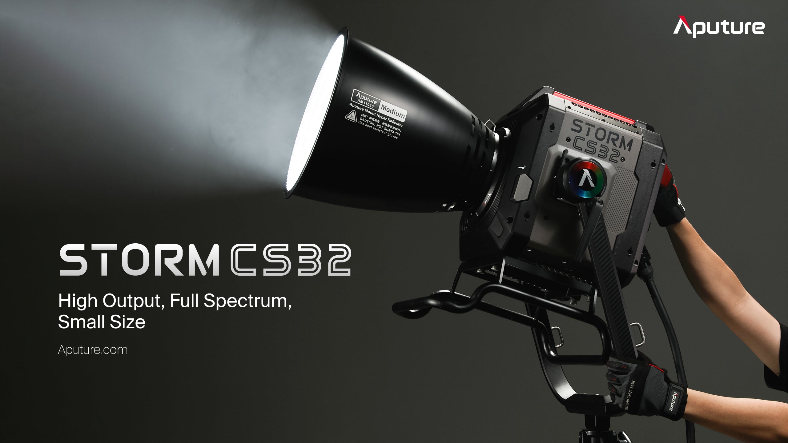 Aputure STORM CS32 (No Case) (US/BARE LEADS)