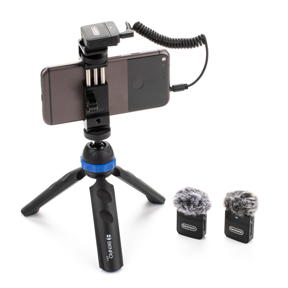 Blink 100 B2 Ultra-Portable 2-Person Clip-On Wireless Microphone System for Cameras & Mobile Devices | The LA Firm 