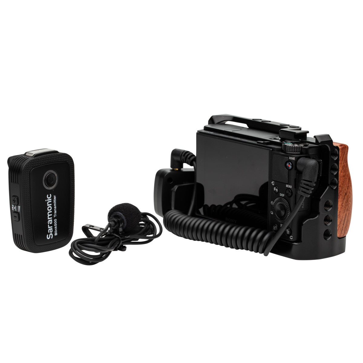 Blink 500 B1 Wireless Clip-On Mic System with Lavalier & Dual Receiver for Cameras & Mobile Devices | The LA Firm 