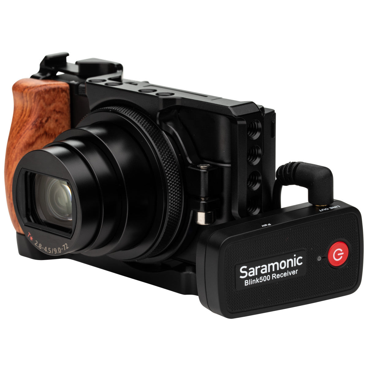 Blink 500 B1 Wireless Clip-On Mic System with Lavalier & Dual Receiver for Cameras & Mobile Devices | The LA Firm 
