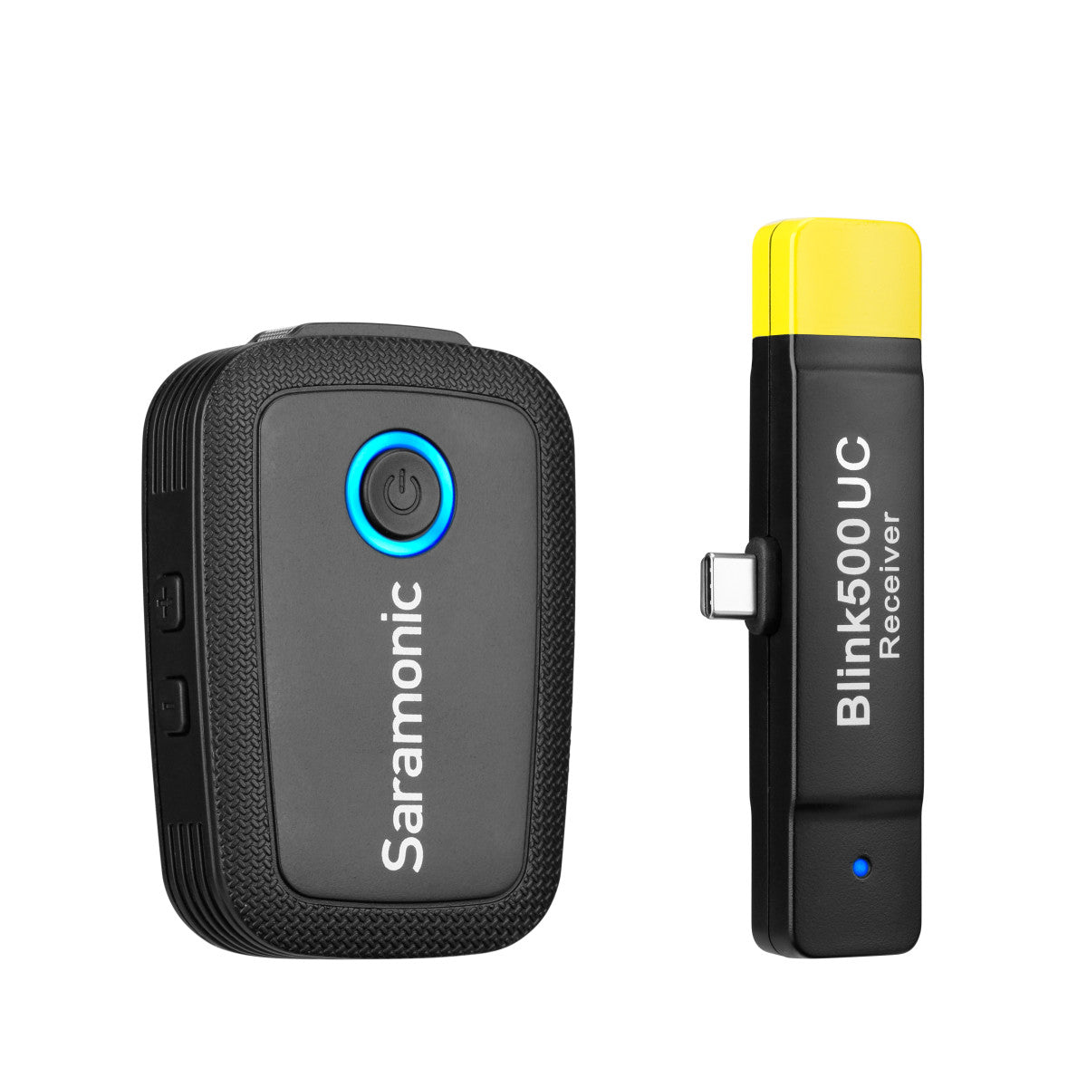 Blink 500 B5 Wireless Clip-On Mic w/ Lavalier & Dual Receiver for iPhone 15, Android & PCs  w/ USB-C | The LA Firm 