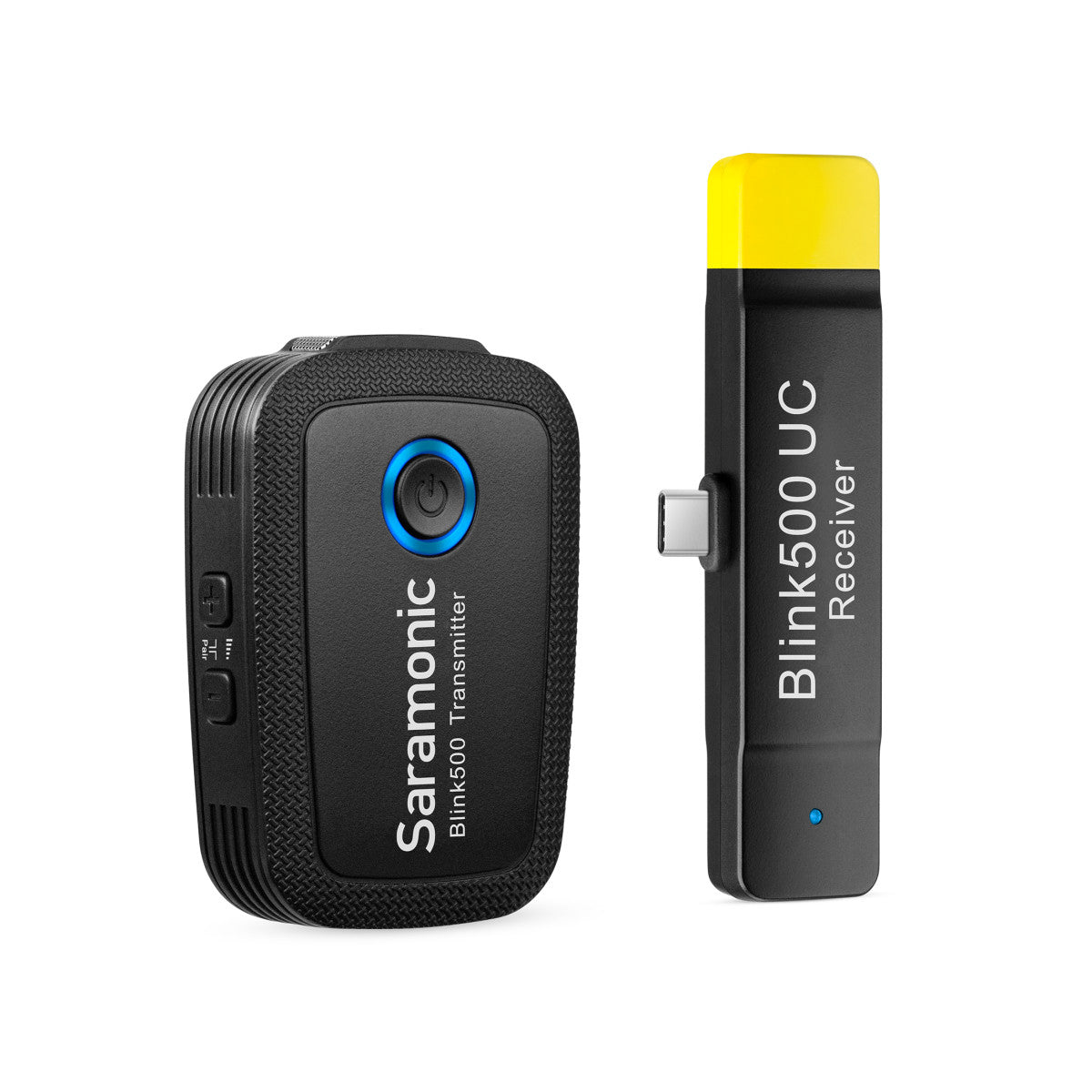 Blink 500 B5 Wireless Clip-On Mic w/ Lavalier & Dual Receiver for iPhone 15, Android & PCs  w/ USB-C | The LA Firm 