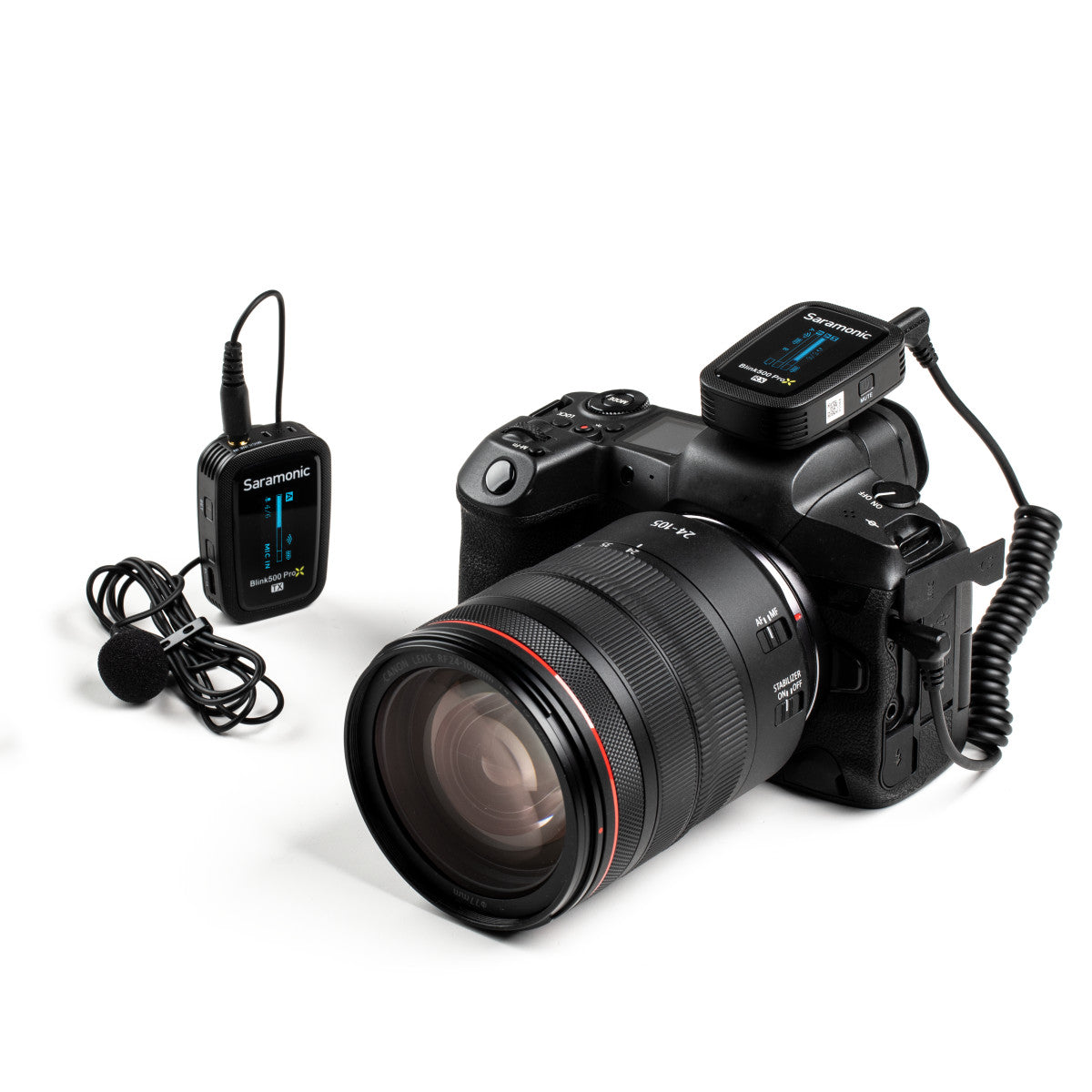 Blink 500 ProX B1 Compact Wireless 2.4GHz Clip-On Microphone System with Lavalier | The LA Firm 