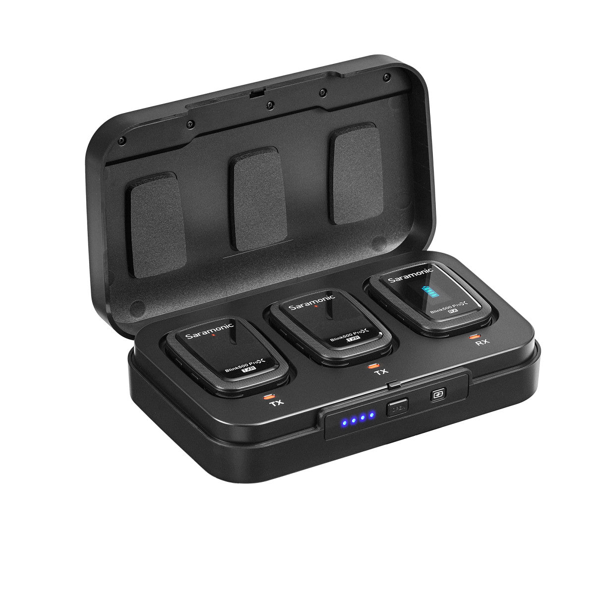 Blink 500 ProX B2R 2-Person Wireless Clip-On Microphone System with On-Board Recording & Lavaliers | The LA Firm 