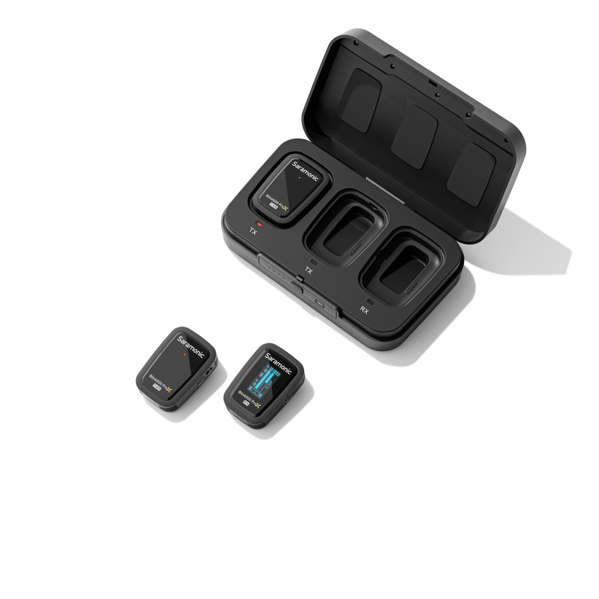 Blink 500 ProX B2R 2-Person Wireless Clip-On Microphone System with On-Board Recording & Lavaliers | The LA Firm 