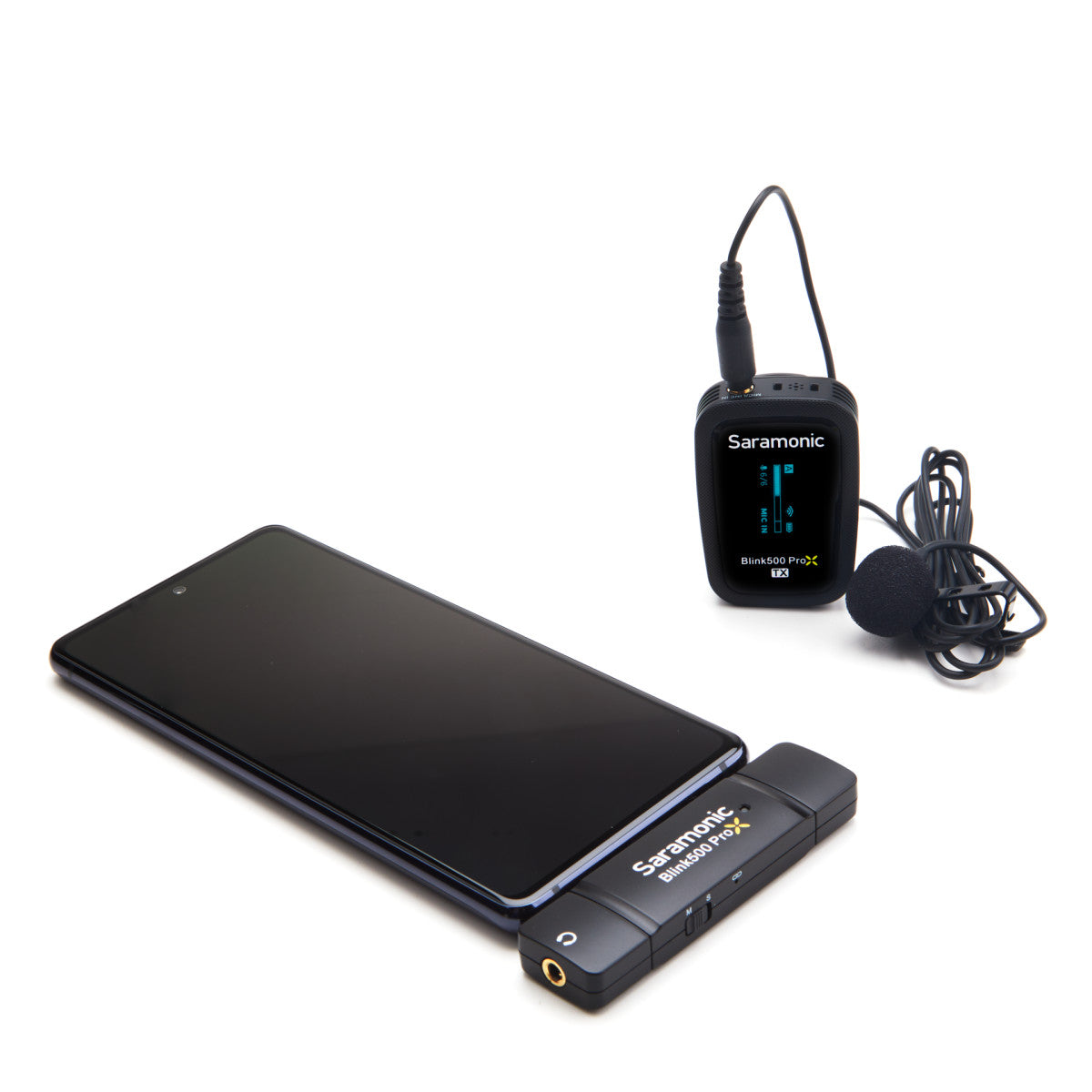 Blink 500 ProX B5 Wireless Mic w/ Lavalier & USB-C Receiver for iPhone 15, Android, iPad & Computers | The LA Firm 