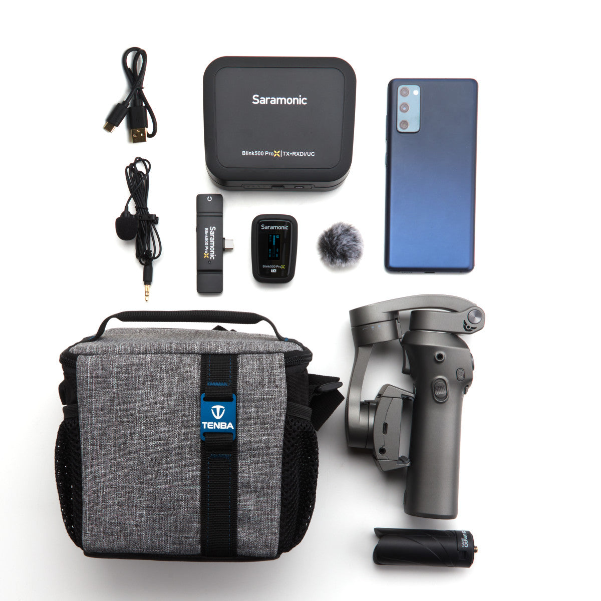 Blink 500 ProX B5 Wireless Mic w/ Lavalier & USB-C Receiver for iPhone 15, Android, iPad & Computers | The LA Firm 