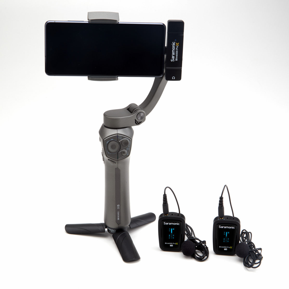 Blink 500 ProX B6 2-Person USB-C Wireless Mic w/ Lavalier for iPhone 15, Android, iPad & Computers | The LA Firm 