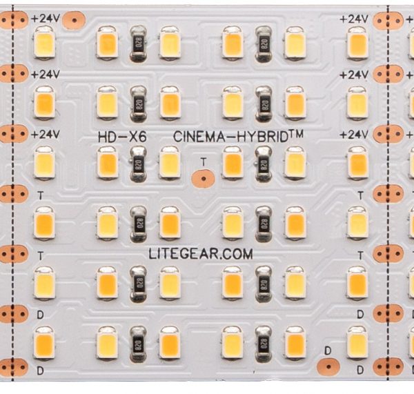 LiteRibbon Cinema Hybrid, X6, 24V, 1 m from www.thelafirm.com