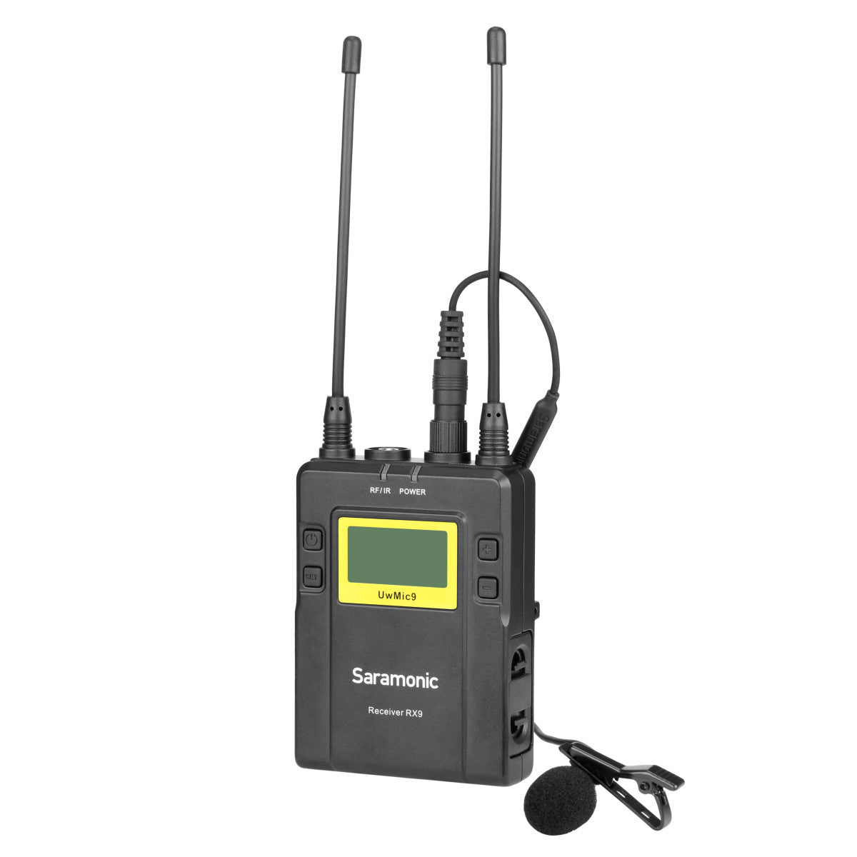 DK3A Omni Lavalier Microphone w/ Locking 3.5mm TRS for Saramonic, Sennheiser, Rode, Recorders & More | The LA Firm 