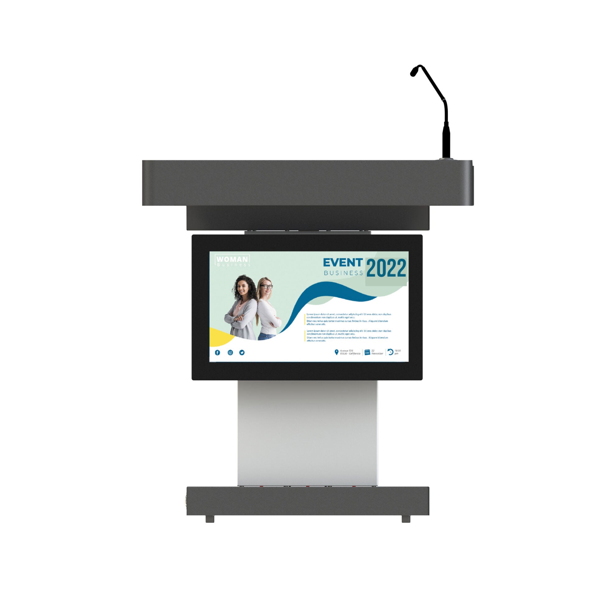 DL22A-M Digital Podium from www.thelafirm.com