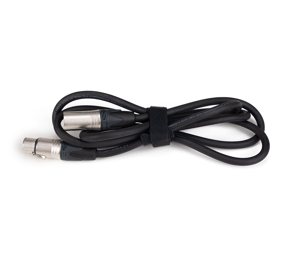 DC Extension Cable, 6 feet, XLR3 to XLR3 from www.thelafirm.com