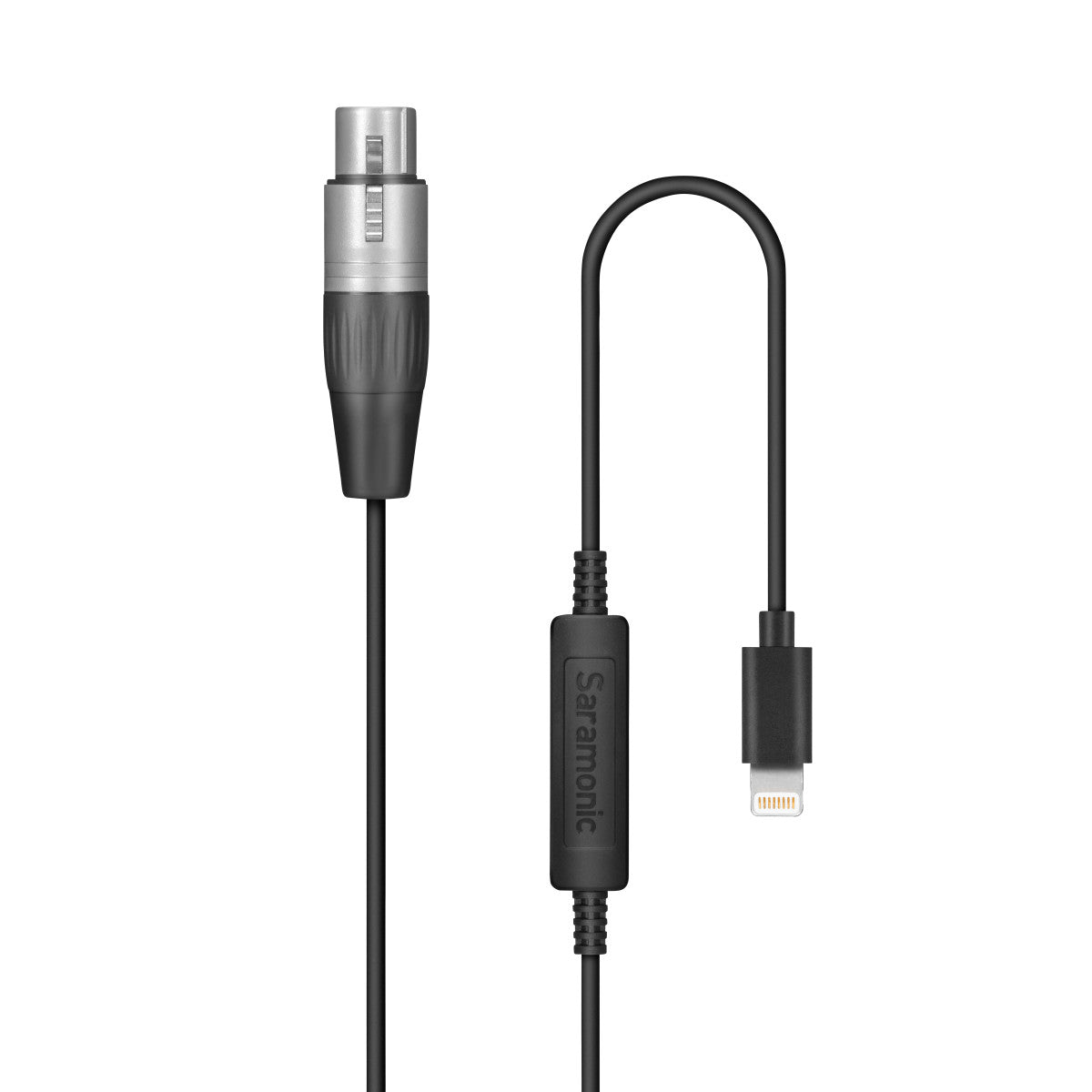 LC-XLR XLR Female to Apple Lightning Microphone Interface Cable for iPhone & iPad 19.7' (6m) | The LA Firm 
