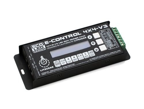 DMX Dimmer Pack, E-Control, 4X4-V3.1 from www.thelafirm.com