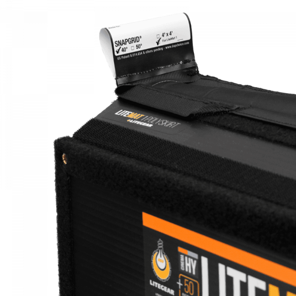 LiteMat 2L Snapgrid, 40º, with Storage Bag from www.thelafirm.com