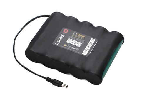 NiMH Rechargeable Battery Flat Pack, 10K Ah, 12V from www.thelafirm.com